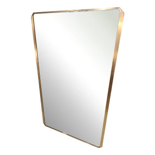 Large Mirror in Brass, 1960s For Sale