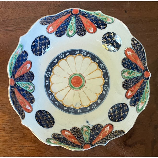 Antique 18th Century Worcester Porcelain Imari Chocolate or Caudle Cup & Saucer in the Japan Fan Pattern Circa 1765 - 1775 For Sale - Image 17 of 18