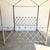 Hollywood Regency Vintage Hollywood Regency Iron Canopy Bed For Sale - Image 3 of 11