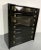 1960s Hollywood Regency Ebony Dresser or Chest, Paul Frankl / John Stuart, Refinished For Sale - Image 5 of 13