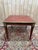 Metal Louis XVI Table Gilt Leather Top with Small Tooling Gilt Bronze, 1960s For Sale - Image 7 of 7