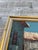 Cream Mid Century Architectural Landscape Oil Painting Framed and Signed by the Artist. Circa 1960s For Sale - Image 8 of 15