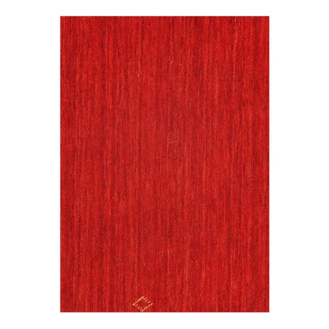 Gabbeh rug Handmade Hand-knotted. Fine lamb's wool. A lovely piece for your home. Lamb's Wool on a Wool Foundation...