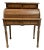 1974 Athens Table Company Roll-Top Writing Desk, Model 799r – Solid Wood With Original Lamp For Sale