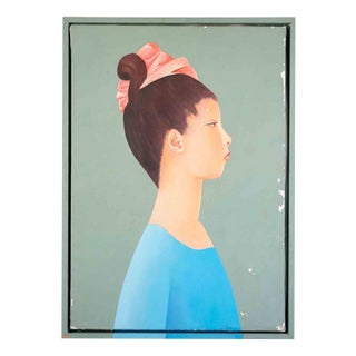 Viola, Oil Painting on Canvas, 2000 For Sale
