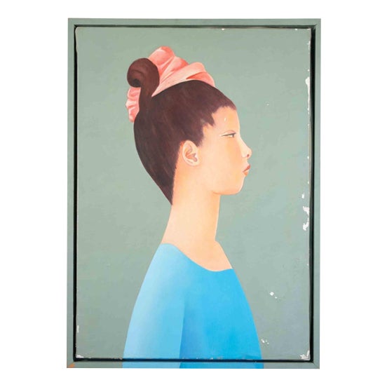 Viola, Oil Painting on Canvas, 2000 For Sale