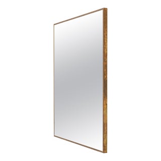 Mirror in Brass and Glass by Josef Frank, 1940s For Sale