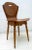 Brown Curved Wood Dining Chairs by Carlo Ratti, 1950s, Set of 4 For Sale - Image 8 of 17