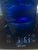 Vintage Morgantown Glass #9844 Swirl Blue Brutalist Art Glass Pitcher - 11” For Sale - Image 12 of 12