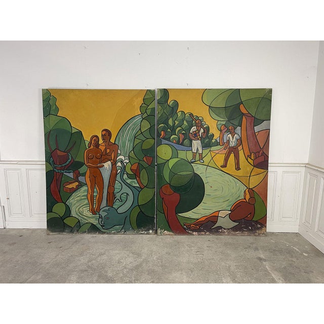 Untitled, 1950s, Canvas and Ash For Sale - Image 14 of 14