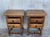 1900 - 1909 20th Century Spanish Nightstands With Iron Hardware - a Pair For Sale - Image 5 of 12