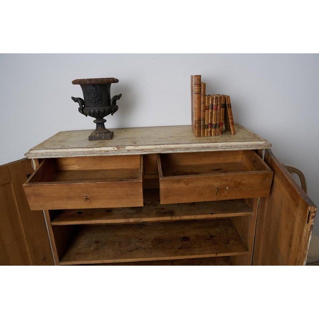 Swedish Sideboard with Original Light Paint For Sale - Image 5 of 13