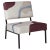 Ulysse Right O2 Armchair by Babel Brune For Sale - Image 6 of 6