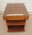 Danish Modern Teak Side End Table With Drawer Shelves Casters For Sale - Image 12 of 12