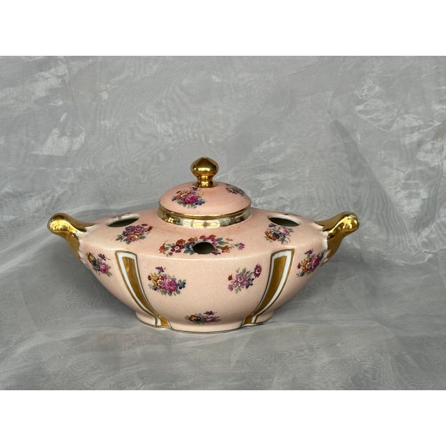 Antique French Porcelain Inkwell For Sale - Image 14 of 17