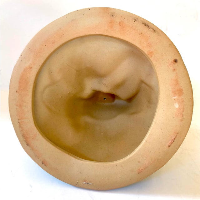 Ceramic Noble Korean Woman Ceramic Signed Figure For Sale - Image 7 of 8