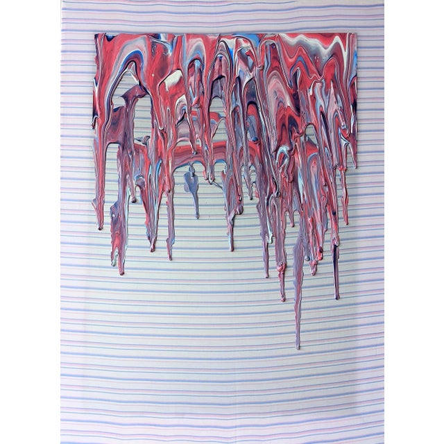 "I'm Never Going to Want You" Contemporary Abstract Pastel Painting by Frances Sousa For Sale