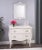 Bring a cottage charm to your master suite or entryway with this mango Wood lightly distressed white finished two drawer...