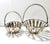 Metal Vintage Silverplate Openwork Swing-Handle Serving Baskets, Pair For Sale - Image 7 of 10