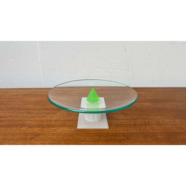 Postmodern Glass Bowl from Montana, 1980s For Sale - Image 9 of 18