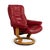 Set of Mayfair Recliner Lounge Chair and Ottoman from Stressless For Sale - Image 6 of 18
