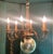 Vintage Regency Mercury Glass Chandelier For Sale - Image 10 of 10