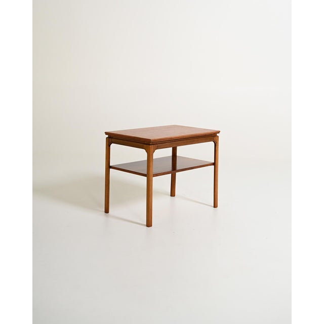 Brown Scandinavian Mahogany Coffee Table, 1950s For Sale - Image 8 of 8