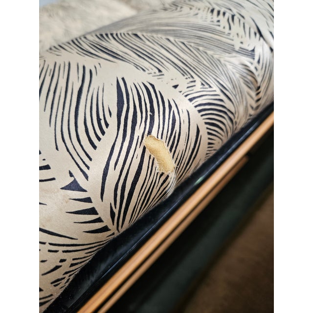 Modular Sofa in Silk and Lacquered Wood by Pierre Cardin, 1970, Set of 5 For Sale - Image 15 of 18