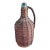 Antique Wicker Wrapped Demijohn Bottle For Sale