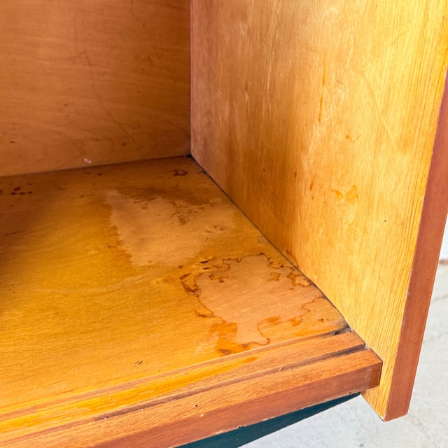 Vintage High-Gloss Highboard with Display Cabinet, 1970s For Sale - Image 6 of 16