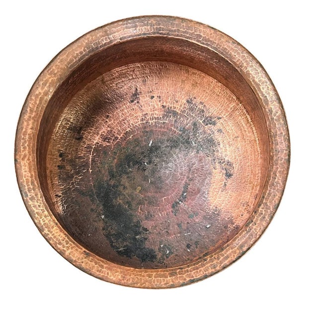 1970s Vintage Copper Planter For Sale - Image 5 of 5