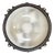 Industrial Black Cast Iron Ceiling Light from Elektrosvit, 1960s For Sale