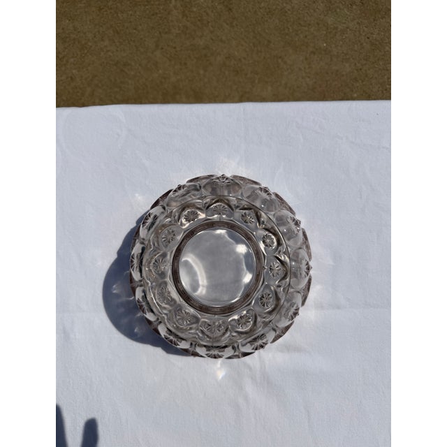 1930s Adams Glass Moon & Stars Bowl/Vase For Sale - Image 4 of 6