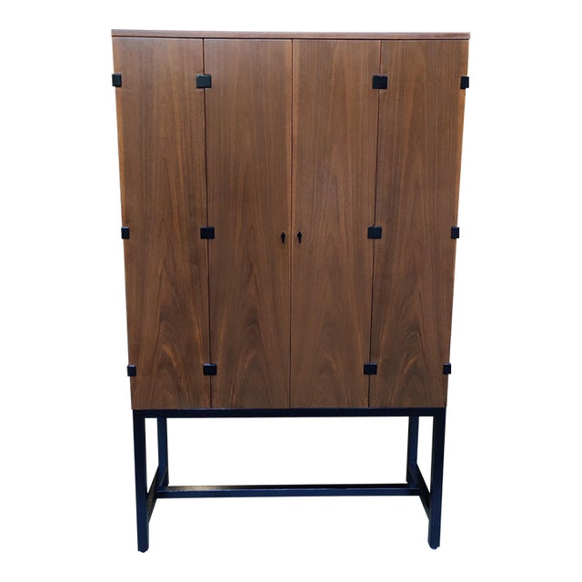 Milo Baughman for Directional, Bar Cabinet Buffet Mid Century Modern For Sale