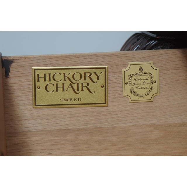 Hickory Chair James River Plantation Large Breakfront For Sale - Image 18 of 18