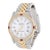 Rolex Rolex Datejust 16233 Two Tone Steel-18k Gold Ruby Diamond Bezel Vintage Watch For Sale - Image 4 of 17