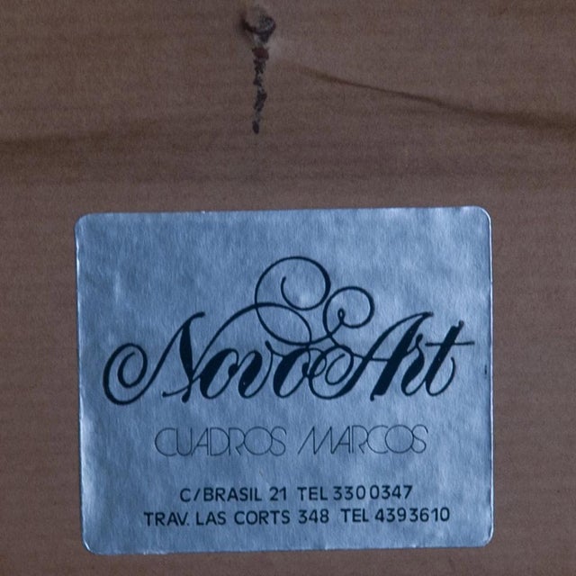 After Boris Alexeyevich Semyonov, Equestrian Monument in the Mist, 1990s, Oil on Canvas For Sale - Image 7 of 9