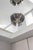 Brutalist Aluminium Ceiling Light with Handmade Textured Glass, 1980 For Sale - Image 10 of 14