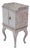 18th Century Rococo Nightstand in Later Grey Paint For Sale