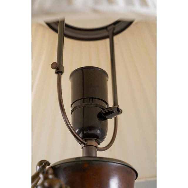 Bronze Table Lamp from Eugène Provost, France For Sale - Image 11 of 12
