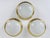 One of three elegant and minimalist mid-century modern ceiling lamps or sconces. Designed & manufactured in germany,...