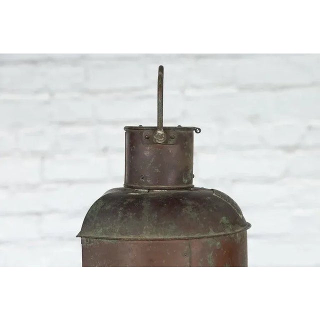 Vintage Nippon Sento Co, Ltd Japanese Ship's Navigation Stern Light For Sale - Image 12 of 12