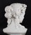 Eugene-Antoine Aizelin, Antique Bust of a Grecian Lady, 19th Century, Carrara Marble For Sale - Image 3 of 18
