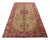 1930s Vintage Samarkand Rug in Beige and Red With Geometric Medallion - Rug & Kilim For Sale - Image 5 of 8
