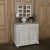 Graceful 18th Century Country French Louis XVI Painted Buffet adds a lightness to the room while also providing a refined...