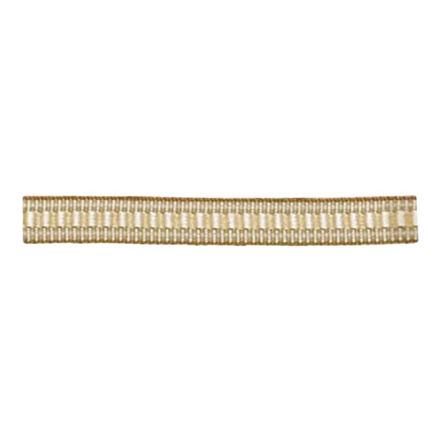 Sample - Schumacher Leeds Braid in Champagne For Sale