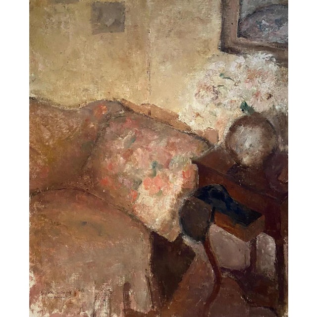 Benjamin Vautier, Still Life, Oil on Canvas For Sale - Image 9 of 9