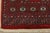 Bokhara Rug 4’1” X 6′ Red Wool Tribal Hand-Knotted Oriental Carpet For Sale - Image 9 of 12