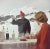 Lech Ice Bar 1960 A bartender mixes a drink for a customer at the Ice Bar at the Hotel Krone in Lech, Austria, 1960. Photo...
