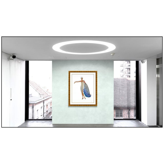 The artwork here, "Diva II", is a wonderful depiction of a woman in an elegant evening gown, that is saturated with...